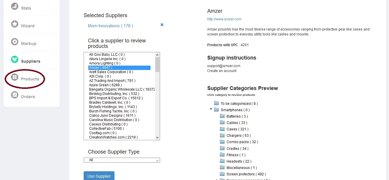 Dropship Explorer - Dropship Admin Panel - Guidelines